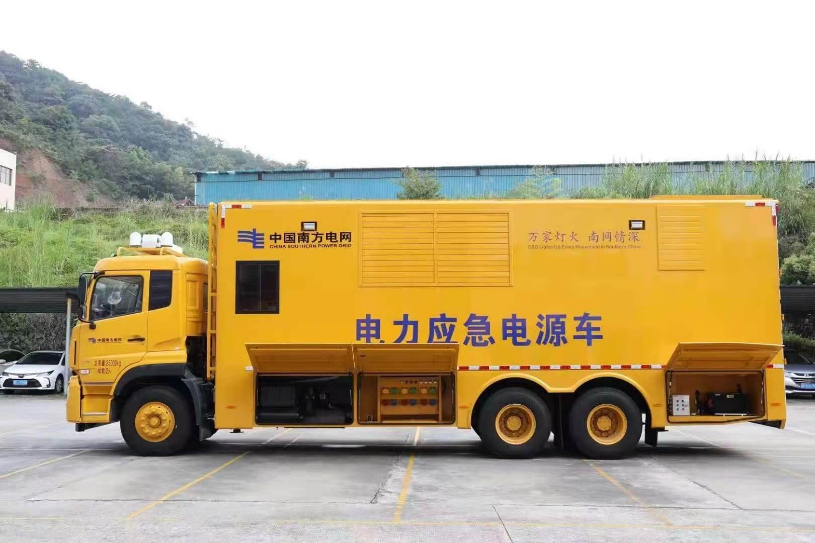 常山安康大型柴油发电机发电车UPS电源出租租赁